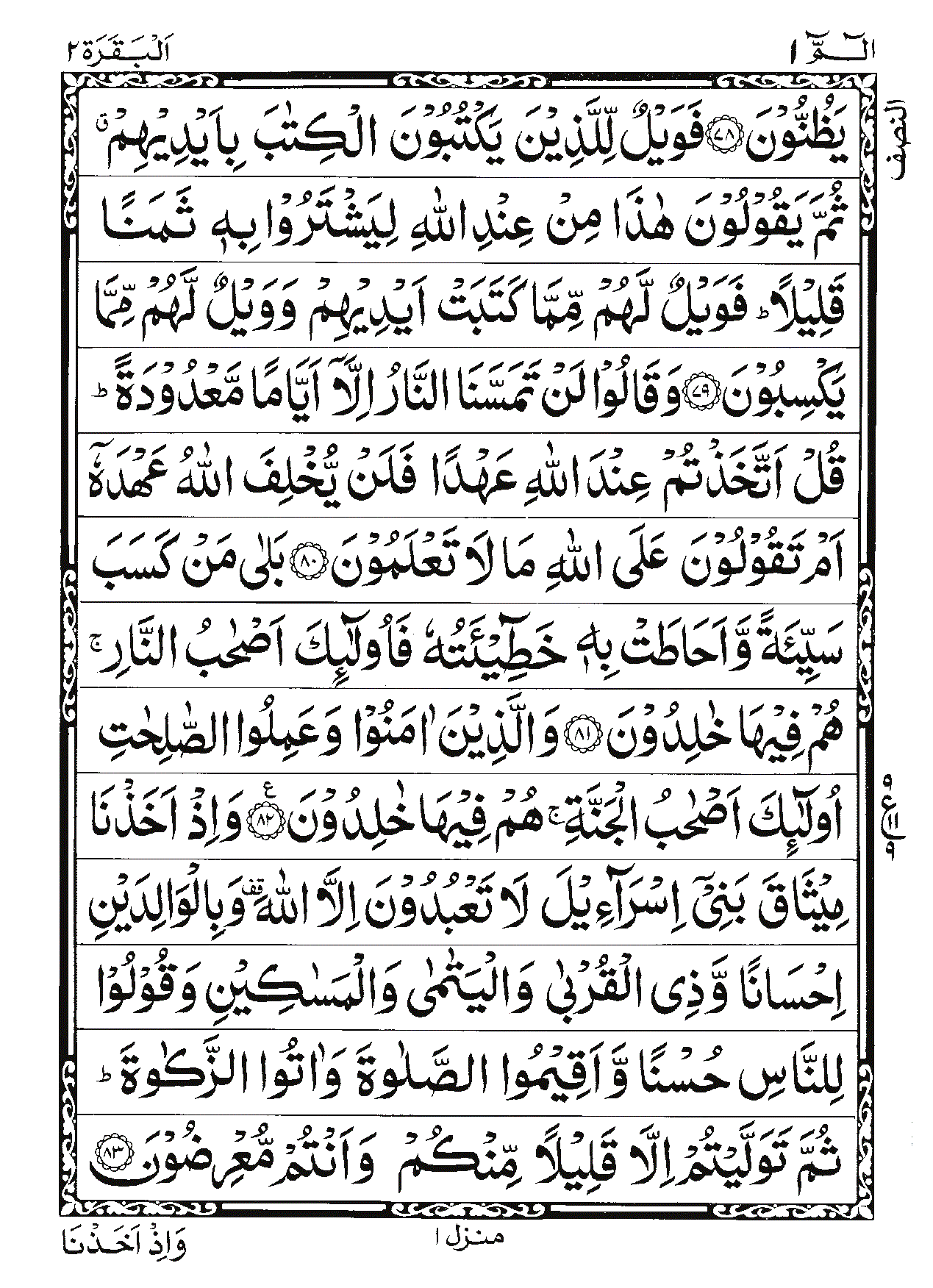 Surah Al-Baqarah Page 14